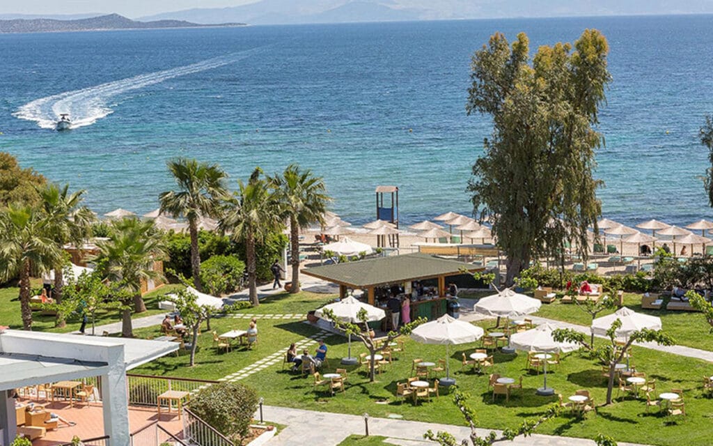 From Athens Airport to Golden Coast Hotel Bungalows